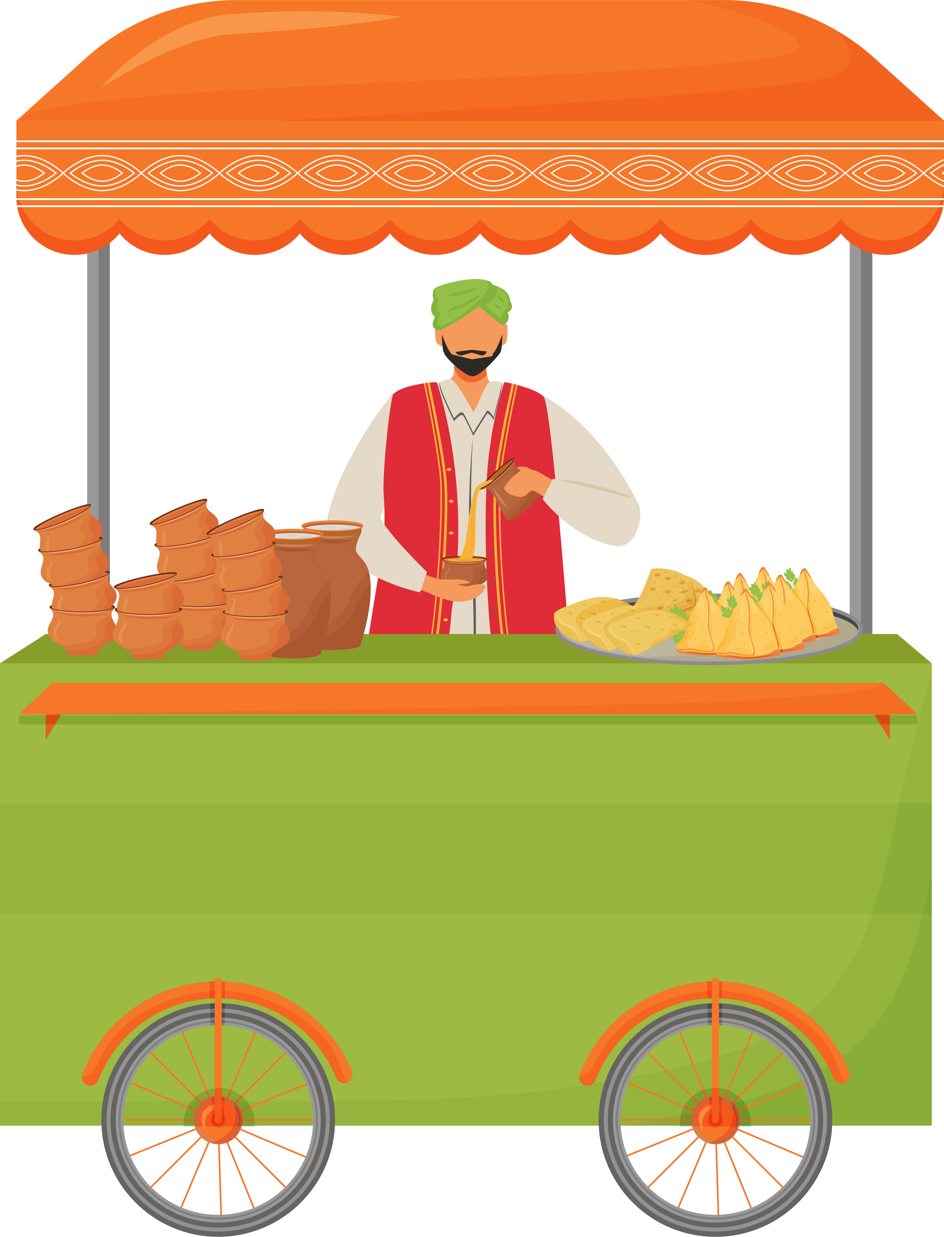indian food stall